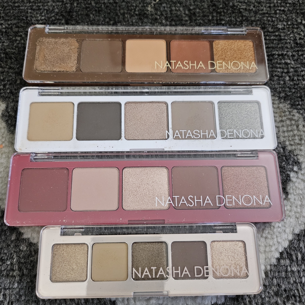 Natasha Denona Eyeshadow Palette Collection - Brown, Gold, Gray